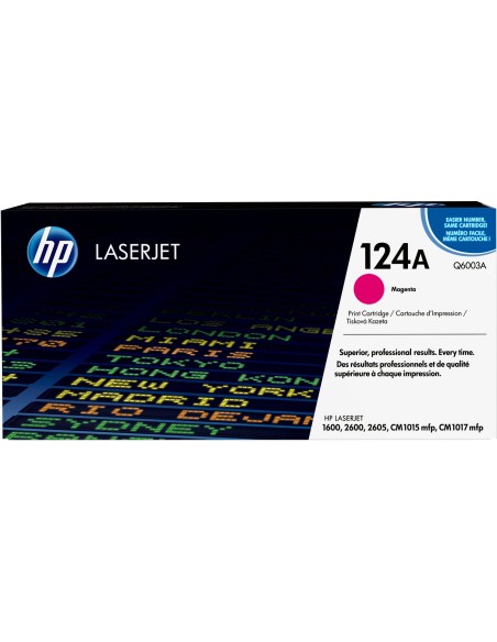 HP Cartuccia Toner originale magenta LaserJet 124A