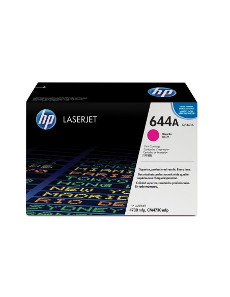 HP 644A Magenta Original LaserJet Toner Cartridge cartuccia toner 1 pz Originale