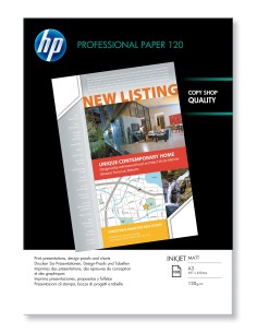 HP Q6593A carta inkjet A4 (210x297 mm) Opaco 200 fogli Bianco