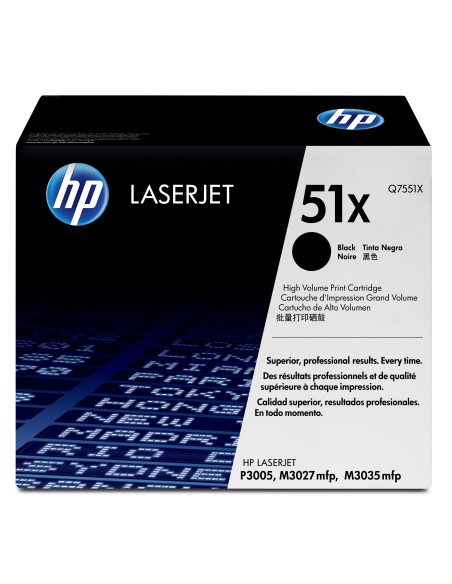 HP Cartuccia Toner originale nero ad alta capacità LaserJet 51X