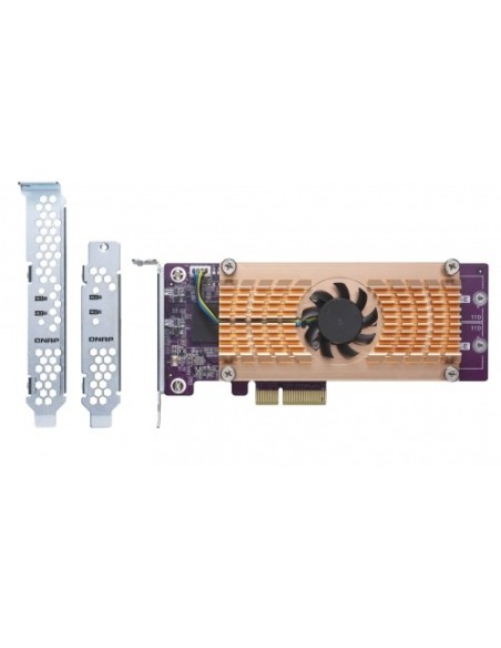 QNAP QM2-2P scheda di interfaccia e adattatore Interno PCIe
