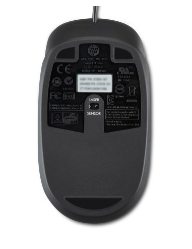 HP USB Optical Scroll mouse Ambidestro USB tipo A Laser 1000 DPI