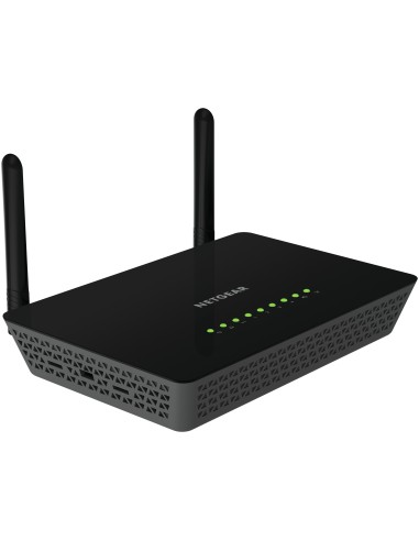 NETGEAR R6220 router wireless Gigabit Ethernet Dual-band (2.4 GHz 5 GHz) 4G Nero
