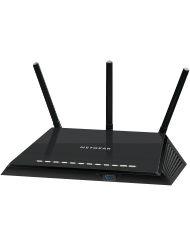 NETGEAR R6400 router wireless Gigabit Ethernet Dual-band (2.4 GHz 5 GHz) 4G Nero