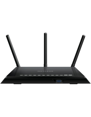 NETGEAR R6400 router wireless Gigabit Ethernet Dual-band (2.4 GHz 5 GHz) 4G Nero