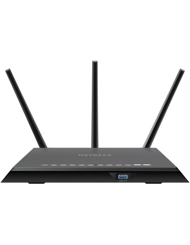 NETGEAR R7000 router wireless Gigabit Ethernet Dual-band (2.4 GHz 5 GHz) Nero
