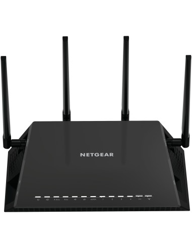 NETGEAR X4S AC2600 router wireless Gigabit Ethernet Dual-band (2.4 GHz 5 GHz) 4G Nero
