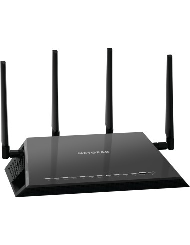 NETGEAR X4S AC2600 router wireless Gigabit Ethernet Dual-band (2.4 GHz 5 GHz) 4G Nero
