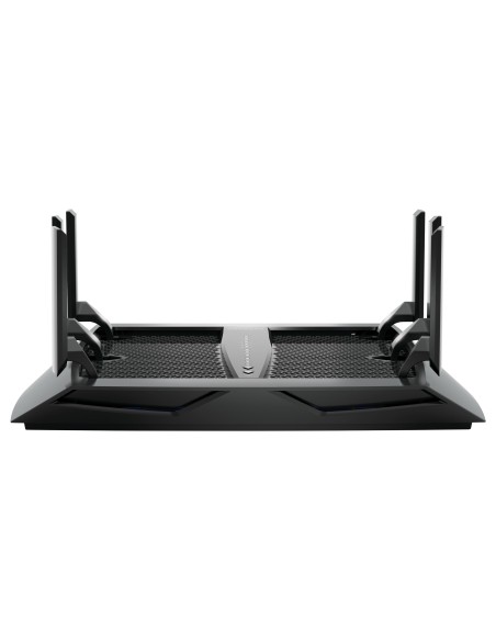 NETGEAR Nighthawk X6 AC3200 router wireless Gigabit Ethernet Banda tripla (2.4 GHz 5 GHz 5 GHz) 4G Nero