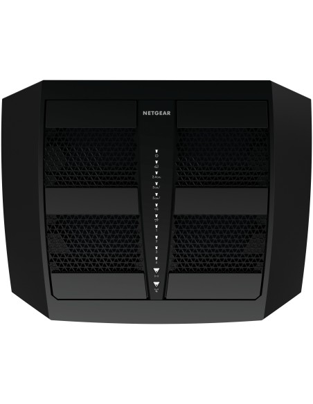 NETGEAR Nighthawk X6 AC3200 router wireless Gigabit Ethernet Banda tripla (2.4 GHz 5 GHz 5 GHz) 4G Nero