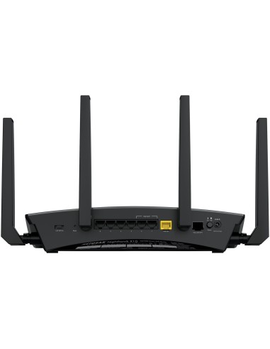 NETGEAR Nighthawk X10 router wireless Gigabit Ethernet Dual-band (2.4 GHz 5 GHz) 4G Nero