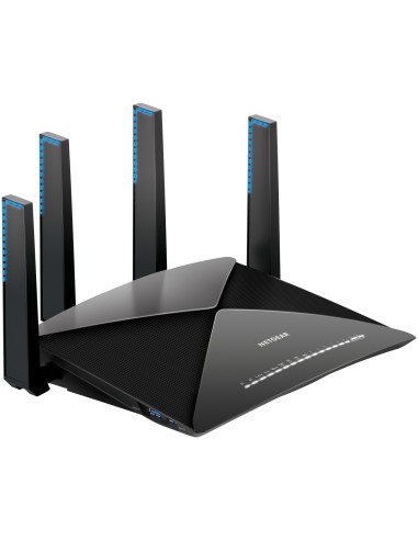 NETGEAR Nighthawk X10 router wireless Gigabit Ethernet Dual-band (2.4 GHz 5 GHz) 4G Nero