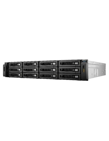 QNAP REXP-1220U-RP array di dischi Armadio (2U) Nero