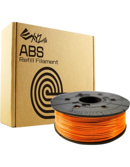XYZprinting RF10BXEU08A materiale di stampa 3D ABS Arancione 600 g