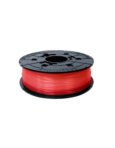 XYZprinting RFPLBXEU02D materiale di stampa 3D Acido polilattico (PLA) Rosso, Trasparente 600 g