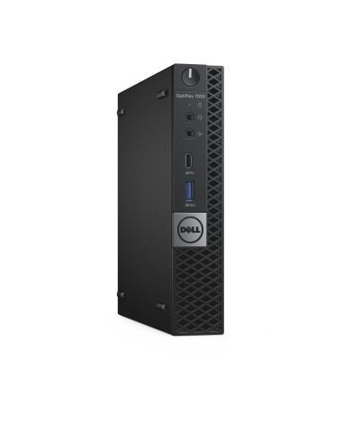 DELL OptiPlex 7050 DDR4-SDRAM i7-7700T mini PC Intel® Core™ i7 8 GB 256 GB SSD Windows 10 Pro Nero