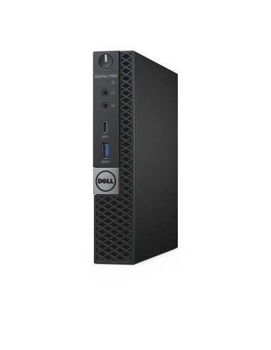 DELL OptiPlex 7050 DDR4-SDRAM i7-7700T mini PC Intel® Core™ i7 8 GB 256 GB SSD Windows 10 Pro Nero