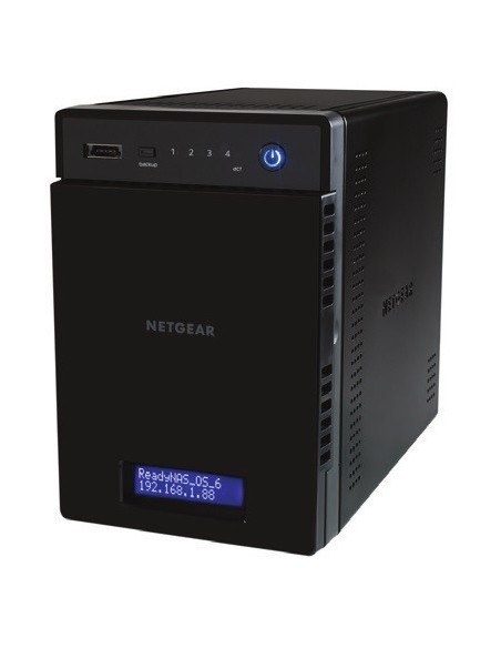 NETGEAR ReadyNAS 214 NAS Collegamento ethernet LAN Nero