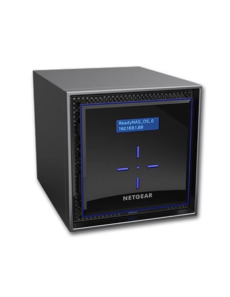 NETGEAR ReadyNAS 424 NAS Collegamento ethernet LAN Nero C3338