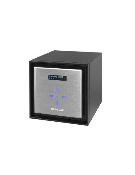 NETGEAR ReadyNAS 524X NAS Mini Tower Collegamento ethernet LAN Nero, Argento D1508
