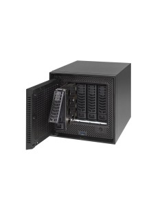 NETGEAR ReadyNAS 524X NAS Mini Tower Collegamento ethernet LAN Nero, Argento D1508 2