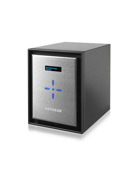 NETGEAR ReadyNAS 526X NAS Mini Tower Collegamento ethernet LAN Nero, Argento D1508
