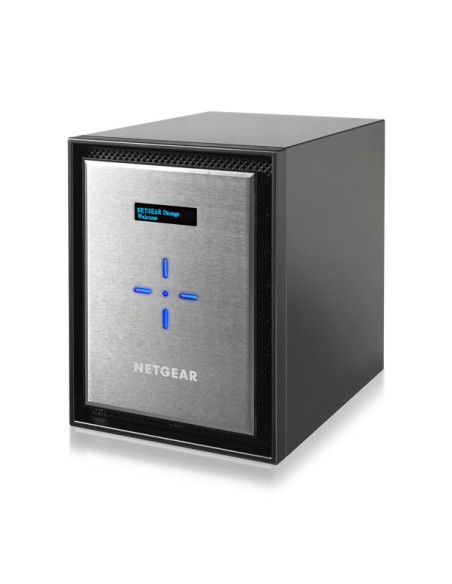 NETGEAR ReadyNAS 526X NAS Mini Tower Collegamento ethernet LAN Nero, Argento D1508