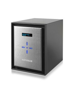 NETGEAR ReadyNAS 626X NAS Mini Tower Collegamento ethernet LAN Nero, Argento D-1521