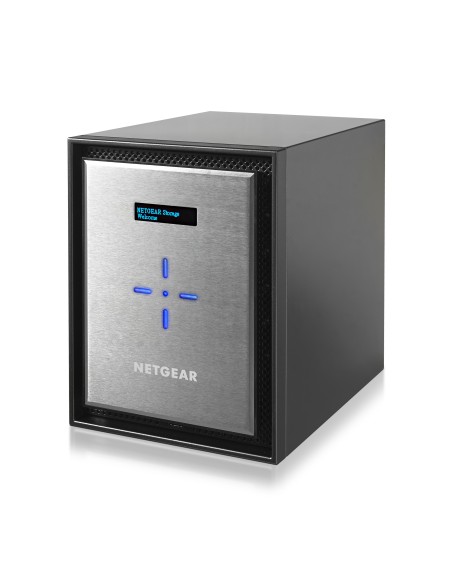 NETGEAR ReadyNAS 626X NAS Mini Tower Collegamento ethernet LAN Nero, Argento D-1521