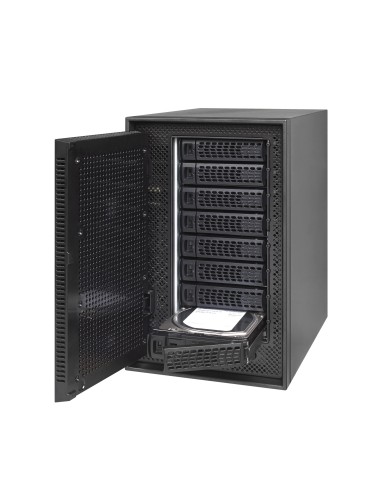 NETGEAR ReadyNAS 628X NAS Mini Tower Collegamento ethernet LAN Nero, Argento D-1521