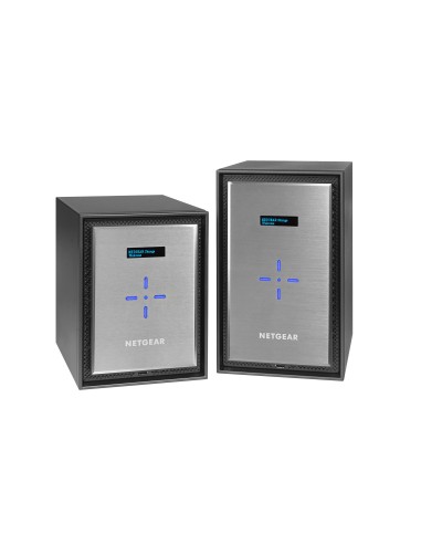 NETGEAR ReadyNAS 628X NAS Desktop Collegamento ethernet LAN Nero, Argento D-1521