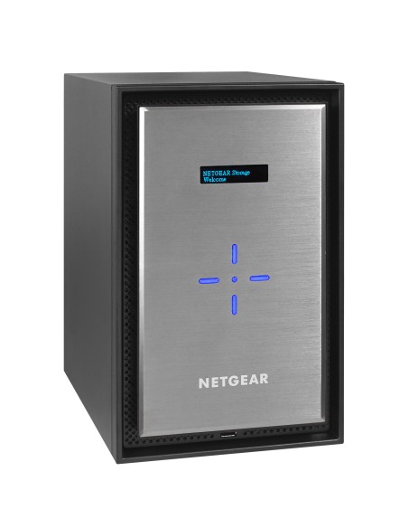 NETGEAR ReadyNAS 628X NAS Desktop Collegamento ethernet LAN Nero, Argento D-1521