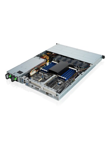 ASUS RS500A-E10-RS4 Socket SP3 Rack (1U) Nero, Grigio