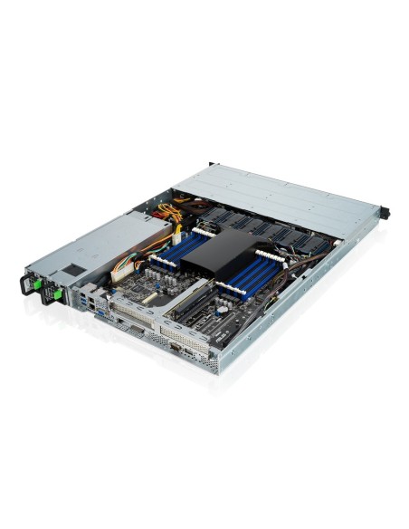 ASUS RS500A-E10-RS4 Socket SP3 Rack (1U) Nero, Grigio