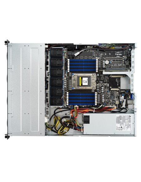 ASUS RS500A-E10-RS4 Socket SP3 Rack (1U) Nero, Grigio