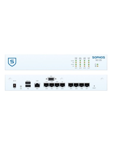 Sophos SG 125 firewall (hardware) 3100 Mbit s