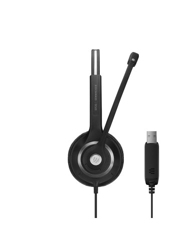 EPOS | SENNHEISER IMPACT SC 230 USB Auricolare Cablato A Padiglione Ufficio USB tipo A Nero