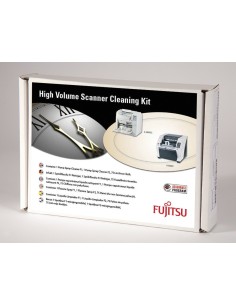 Fujitsu SC-CLE-HV kit per la pulizia Scanner Panni asciutti e liquido per la pulizia dell'apparecchiatura