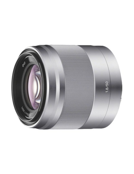 Sony SEL-50F18B Obiettivo a Focale Fissa 50 mm F1.8, Stabilizzatore Ottico, Mirrorless APS-C, Attacco E, SEL50F18B