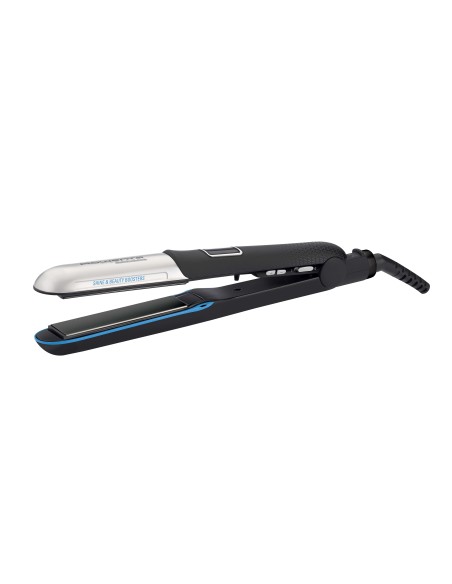Rowenta Liss & Curl Ultimate Shine SF6220 Piastra per capelli Caldo Nero, Blu, Grigio 1,8 m