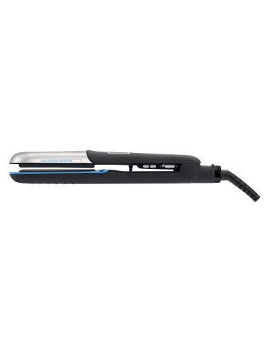 Rowenta Liss & Curl Ultimate Shine SF6220 Piastra per capelli Caldo Nero, Blu, Grigio 1,8 m