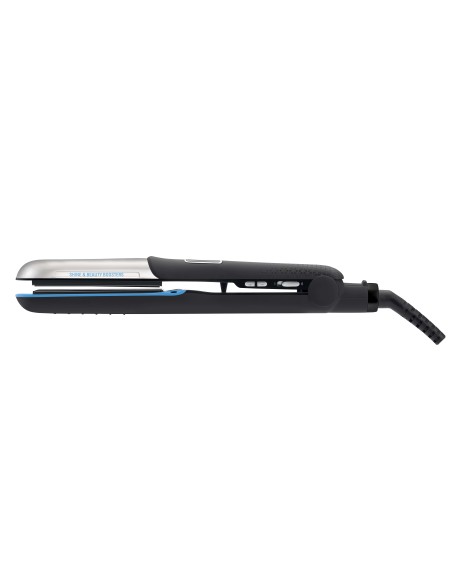 Rowenta Liss & Curl Ultimate Shine SF6220 Piastra per capelli Caldo Nero, Blu, Grigio 1,8 m