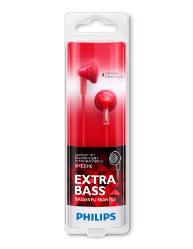 Philips Cuffie con auricolari interni SHE3010RD 00