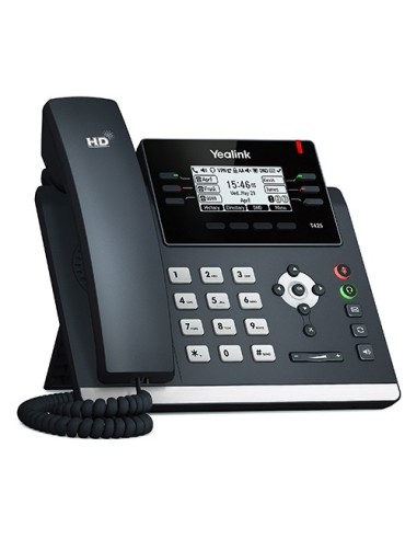 Yealink SIP-T42S telefono IP Nero 12 linee LCD