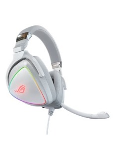 ASUS ROG Delta White Edition Auricolare Cablato A Padiglione Giocare USB tipo-C Bianco