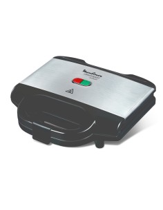 Moulinex Ultracompact Metal tostiera 700 W Nero, Argento