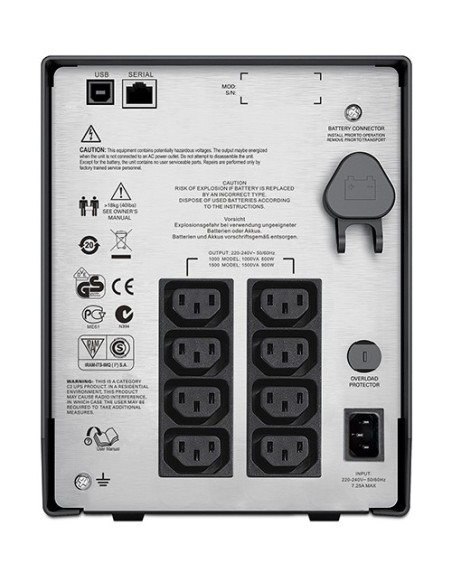 APC Smart-UPS A linea interattiva 8 presa(e) AC