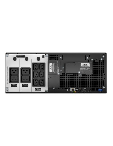 APC Smart-UPS On-Line Doppia conversione (online) 6 kVA 6000 W 10 presa(e) AC
