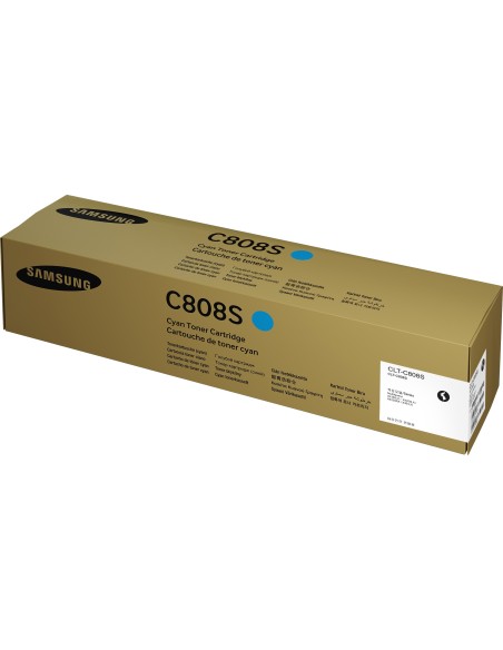 Samsung Cartuccia toner ciano CLT-C808S