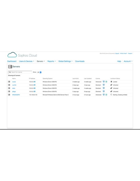 Sophos Server Protection Open Value Subscription (OVS) 1 licenza e Rinnovo 2 anno i